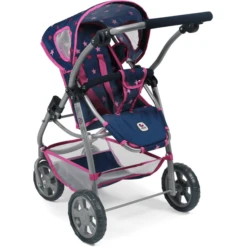 BAYER CHIC 2000 Combi Poppenwagen 3 In 1 EMOTION ALL IN Stars Marine -Speelgoed Verkoop bayer chic 2000 combi poppenwagen 3 in 1 emotion all in stars marine a271321 3