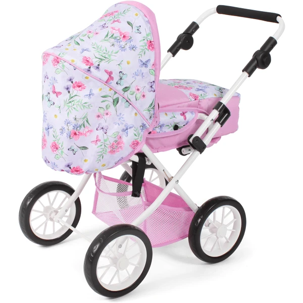 BAYER CHIC 2000 LENI Combi Poppenwagen Flower 3 BAYER CHIC 2000 LENI Combi Poppenwagen Flower - Afbeelding 3