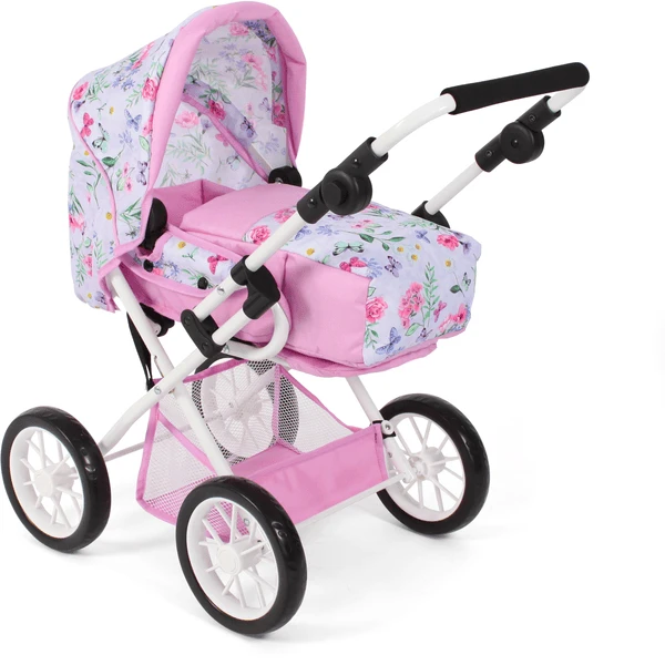 BAYER CHIC 2000 LENI Combi Poppenwagen Flower 5 BAYER CHIC 2000 LENI Combi Poppenwagen Flower - Afbeelding 5