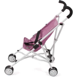 BAYER CHIC 2000 Mini Buggy ROMA Jeans Roze -Speelgoed Verkoop bayer chic 2000 mini buggy roma jeans roze a355565 4