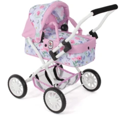 BAYER CHIC 2000 Mini Knuffel Kinderwagen SMARTY Flower -Speelgoed Verkoop bayer chic 2000 mini knuffel kinderwagen smarty flower a355157 4