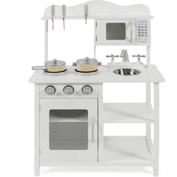 BAYER CHIC 2000 Speelkeuken Incl. Accessoires Wit 1 BAYER CHIC 2000 Speelkeuken Incl. Accessoires Wit