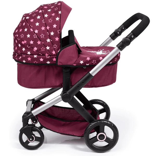 Bayer Design Combi Poppenwagen Xeo Bordeaux 4 Bayer Design Combi Poppenwagen Xeo Bordeaux - Afbeelding 4