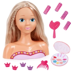 Bayer Design Kappershoofdmodel Met Cosmetica, 27 Cm