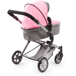 Bayer Design Poppenwagen City Neo Grijs/roze -Speelgoed Verkoop bayer design poppenwagen city neo grijs roze a313416 2