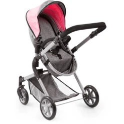Bayer Design Poppenwagen City Neo Grijs/roze -Speelgoed Verkoop bayer design poppenwagen city neo grijs roze a313416 4