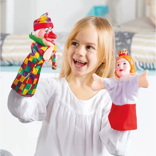 Beluga Punch En Judy Show Handpop Set 2 Beluga Punch En Judy Show Handpop Set - Afbeelding 2