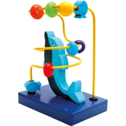 Bino Motor Loop, Dolfijn -Speelgoed Verkoop bino motor loop dolfijn a360498 3