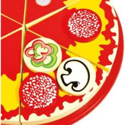 BINO Pizza In Partjes -Speelgoed Verkoop bino pizza in partjes a024162 4