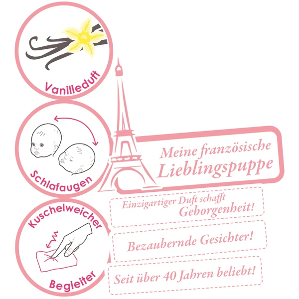 Corolle ® Mon Premier Baby Doll Calin Myrtille 5 Corolle ® Mon Premier Baby Doll Calin Myrtille - Afbeelding 5