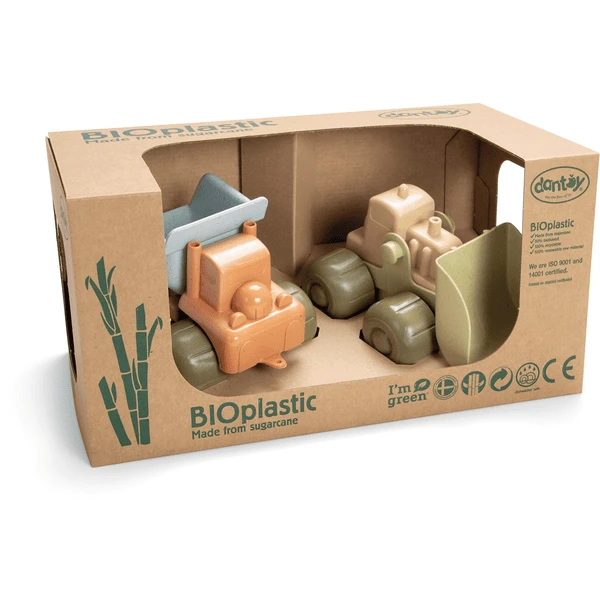 Dantoy BIO Handbaggermolen En Vrachtwagen 2 Dantoy BIO Handbaggermolen En Vrachtwagen - Afbeelding 2