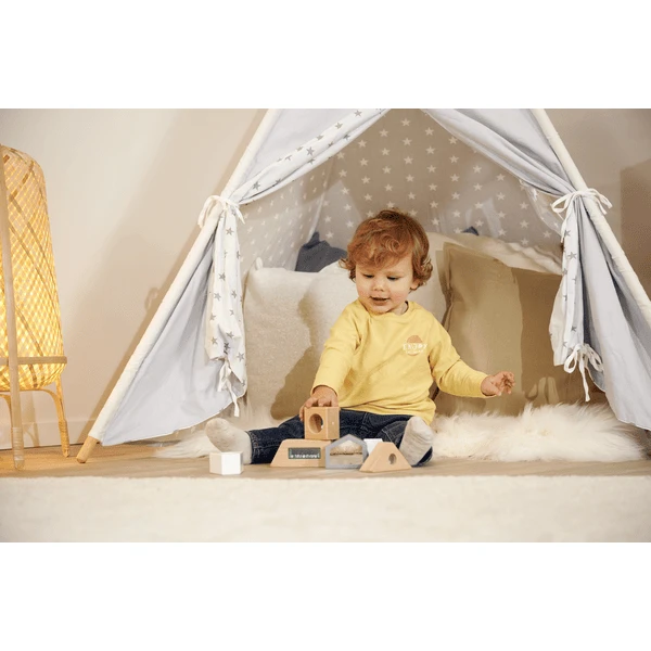 Eichhorn Baby Pure Zintuiglijke Geluiden Bouwstenen 2 Eichhorn Baby Pure Zintuiglijke Geluiden Bouwstenen - Afbeelding 2