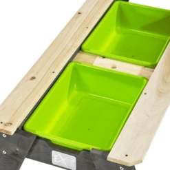 EXIT TOYS EXIT Aksent Zand-, Water- En Picknicktafel (2 Bankjes) Met Parasol En Tuingereedschap -Speelgoed Verkoop exit aksent zand water en picknicktafel 2 bankjes met parasol en tuingereedschap a248478 2