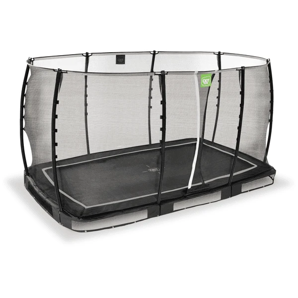 EXIT TOYS EXIT Allure Classic Grond Trampoline 214x366cm - Zwart 2 EXIT TOYS EXIT Allure Classic Grond Trampoline 214x366cm - Zwart - Afbeelding 2