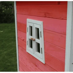 EXIT TOYS EXIT Fantasia 100 Houten Speelhuis - Rood -Speelgoed Verkoop exit fantasia 100 houten speelhuis rood a248288 2