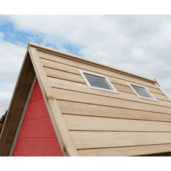 EXIT TOYS EXIT Fantasia 100 Houten Speelhuis - Rood -Speelgoed Verkoop exit fantasia 100 houten speelhuis rood a248288 4