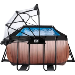 EXIT TOYS EXIT Frame Pool 4x2x1,22m (12v Sand Filter)- Houtoptiek + Zonnedak 9 EXIT TOYS EXIT Frame Pool 4x2x1,22m (12v Sand Filter)- Houtoptiek + Zonnedak -Speelgoed Verkoop exit frame pool 4x2x1 22m 12v sand filter houtoptiek zonnedak a305965 4