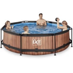 EXIT TOYS EXIT Frame Pool ø300x76cm (12v) - HoutoptiekEXIT PeakPro ø10ft Zwart -Speelgoed Verkoop exit frame pool o300x76cm 12v houtoptiekexit peakpro o10ft zwart a305877 2