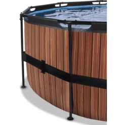 EXIT TOYS EXIT Frame Pool ø488x122cm (12v Sand Filter) - Houtlook -Speelgoed Verkoop exit frame pool o488x122cm 12v sand filter houtlook a305807 2