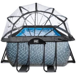 EXIT TOYS EXIT Frame Zwembad 4x2x1,22m (12v Sand Filter) - Grijs + Zonnedak + Warmtepomp 8 EXIT TOYS EXIT Frame Zwembad 4x2x1,22m (12v Sand Filter) - Grijs + Zonnedak + Warmtepomp -Speelgoed Verkoop exit frame zwembad 4x2x1 22m 12v sand filter grijs zonnedak warmtepomp a305970 3