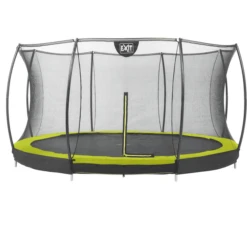 EXIT TOYS EXIT Silhouette Inground Trampoline ø366cm Met Veiligheidsnet - Groen 9 EXIT TOYS EXIT Silhouette Inground Trampoline ø366cm Met Veiligheidsnet - Groen -Speelgoed Verkoop exit silhouette inground trampoline o366cm met veiligheidsnet groen a251728 4