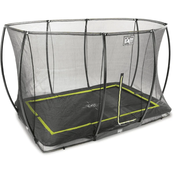 EXIT TOYS EXIT Silhouette Trampoline 214x305cm Met Veiligheidsnet - Zwart 2 EXIT TOYS EXIT Silhouette Trampoline 214x305cm Met Veiligheidsnet - Zwart - Afbeelding 2