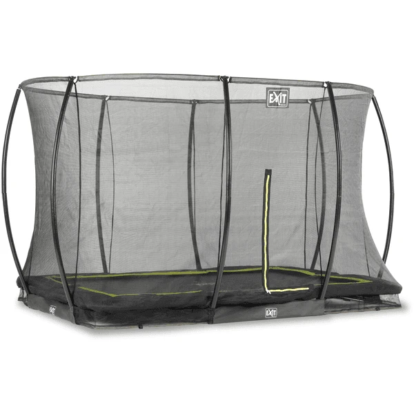 EXIT TOYS EXIT Silhouette Trampoline 214x305cm Met Veiligheidsnet - Zwart 3 EXIT TOYS EXIT Silhouette Trampoline 214x305cm Met Veiligheidsnet - Zwart - Afbeelding 3