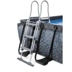 EXIT TOYS EXIT Stone Zwembad 540x250x100cm Met Afdekking, Sand Filter En Warmtepomp, Grijs -Speelgoed Verkoop exit stone zwembad 540x250x100cm met afdekking sand filter en warmtepomp grijs a294605 4