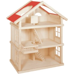 Goki Poppenhuis 3 Verdiepingen -Speelgoed Verkoop goki poppenhuis 3 verdiepingen a263508 2