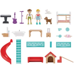 Hape Interactief Poppenhuis -Speelgoed Verkoop hape interactief poppenhuis a346773 2