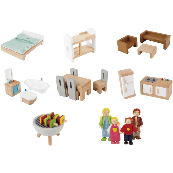 Hape Poppen-Villa E30405 3 Hape Poppen-Villa E30405 - Afbeelding 3