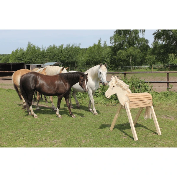 Helga Kreft Houten Tuinpaard Susi 5 Helga Kreft Houten Tuinpaard Susi - Afbeelding 5