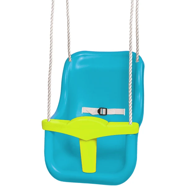 Hörby Bruk Baby Swing Hoog Turquoise/Lime 2 Hörby Bruk Baby Swing Hoog Turquoise/Lime - Afbeelding 2