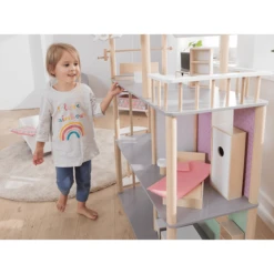 Howa® Poppenhuis Voor Poppen Tot 30cm -Speelgoed Verkoop howa poppenhuis voor poppen tot 30cm a282027 4