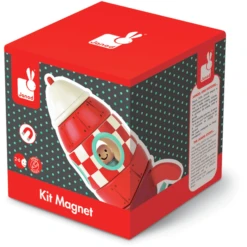 Janod® Magnetisch Bouwpakket - Raket Klein -Speelgoed Verkoop janod magnetisch bouwpakket raket klein a195994 3