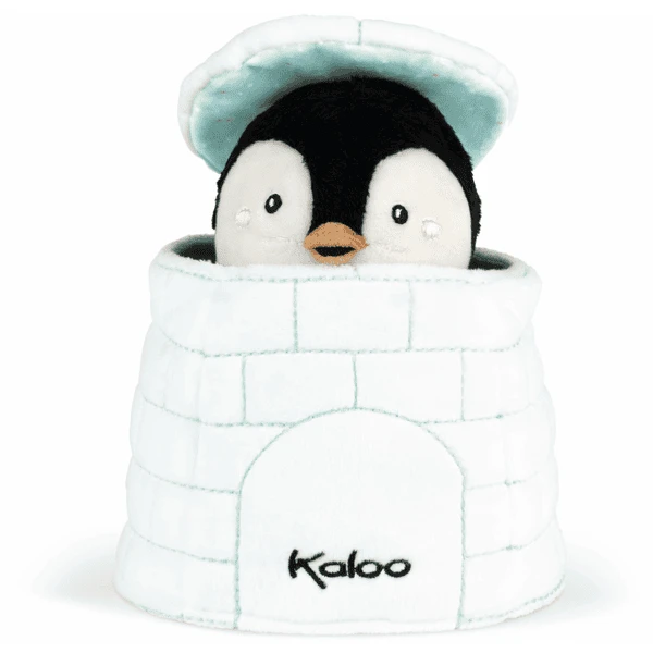 Kaloo ® Kachoo Hand Puppet Pinguin Gablin In Igloo 1 Kaloo ® Kachoo Hand Puppet Pinguin Gablin In Igloo