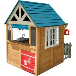 Kidkraft ® Playhouse Bungalow Aan Het Meer -Speelgoed Verkoop kidkraft playhouse bungalow aan het meer a415300 3