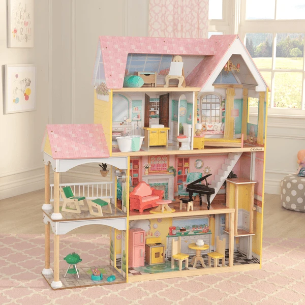 KidKraft Poppenhuis Lolas Villa 4 KidKraft Poppenhuis Lolas Villa - Afbeelding 4