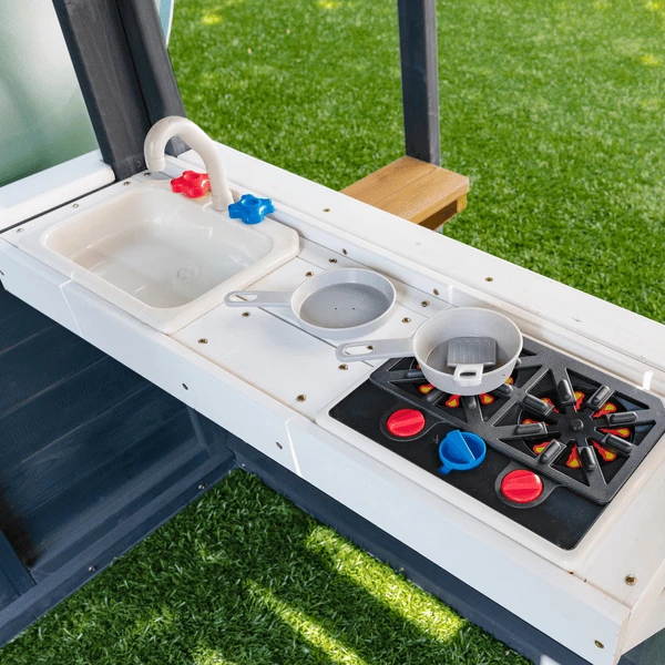 Kidkraft ® Speelhuisje Gezellig Ontsnappen Navy 5 Kidkraft ® Speelhuisje Gezellig Ontsnappen Navy - Afbeelding 5