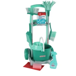 KLEIN Leifheit Schoonmaakwagen Met Accessoires 6562 -Speelgoed Verkoop klein leifheit schoonmaakwagen met accessoires 6562 a169583 2