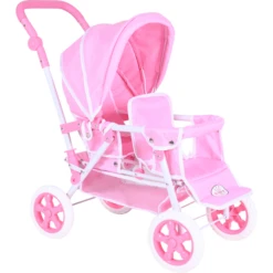 Knorr® Speelgoed Big Twin Poppenwagen - Prince Ss White Rose -Speelgoed Verkoop knorr speelgoed big twin poppenwagen prince ss white rose a363357 2