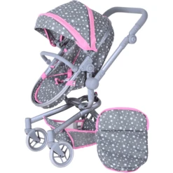 Knorr® Speelgoed Boonk Poppenwagen - Ster Grijs -Speelgoed Verkoop knorr speelgoed boonk poppenwagen ster grijs a363268 4