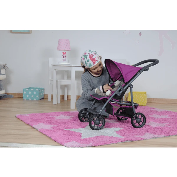Knorr® Toys Poppenbuggy Liba - Tec Purple 5 Knorr® Toys Poppenbuggy Liba - Tec Purple - Afbeelding 5