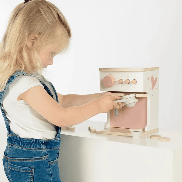 Label-Label - Espressomachine - Roze 4 Label-Label - Espressomachine - Roze - Afbeelding 4