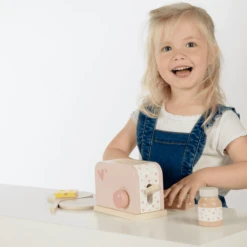 Label-Label - Houten Broodrooster - Roze 9 Label-Label - Houten Broodrooster - Roze -Speelgoed Verkoop label label houten broodrooster roze a393352 4