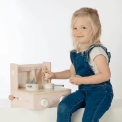 Label-Label - Opvouwbaar Kooktoestel - Roze -Speelgoed Verkoop label label opvouwbaar kooktoestel roze a393360 2