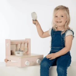 Label-Label - Opvouwbaar Kooktoestel - Roze -Speelgoed Verkoop label label opvouwbaar kooktoestel roze a393360 3