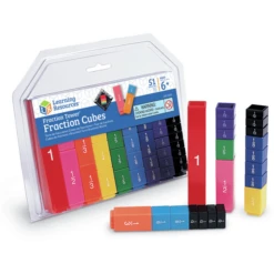 Learning Resources ® Breuk Toren Breuk Kubussen -Speelgoed Verkoop learning resources breuk toren breuk kubussen a361395 2