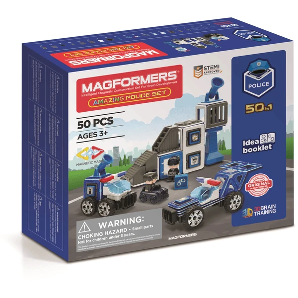 MAGFORMERS® Amazing Police Set 2 MAGFORMERS® Amazing Police Set - Afbeelding 2
