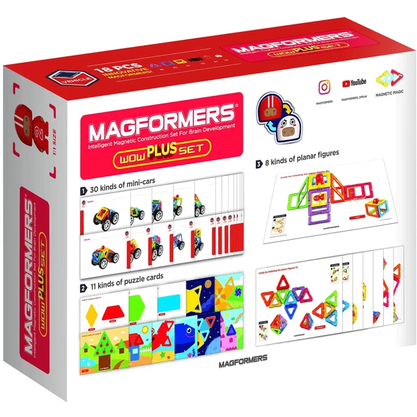 MAGFORMERS ® WOW Plus Set 2 MAGFORMERS ® WOW Plus Set - Afbeelding 2